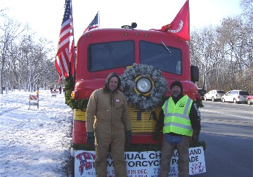 Pictures of the 2006 Chicago Toys for Tots Parade