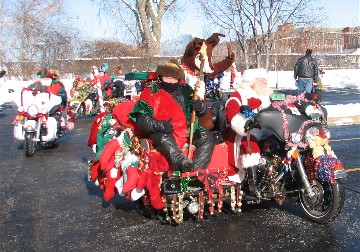 2010 Toys for Tots parade in Chicago