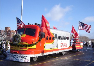 2010 Toys for Tots parade in Chicago