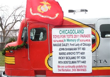 Chicagoland Toys for Tots Parade 2011