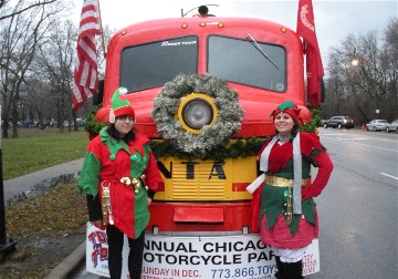 2011 Toys for Tots parade in Chicago