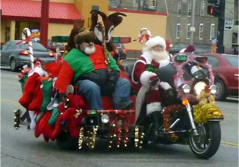 2011 Toys for Tots parade in Chicago